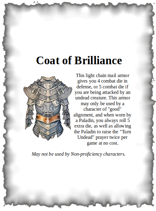 Coat of Brilliance