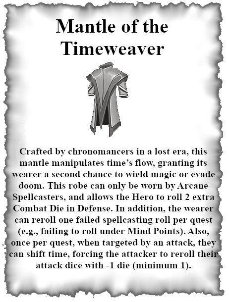 Mantle of the Timeweaver