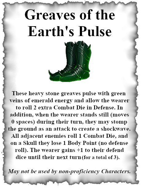 Greaves of the Earth's Pulse
