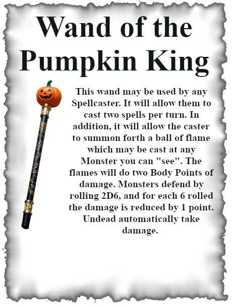 Wand of the Pumpkin King
