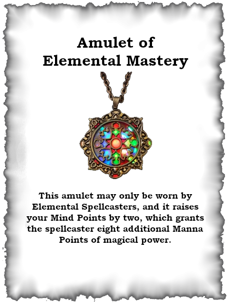 Amulet of Elemental Mastery