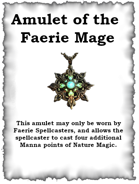 Amulet of the Faerie Mage