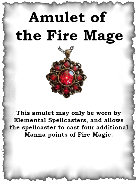 Amulet of the Fire Mage