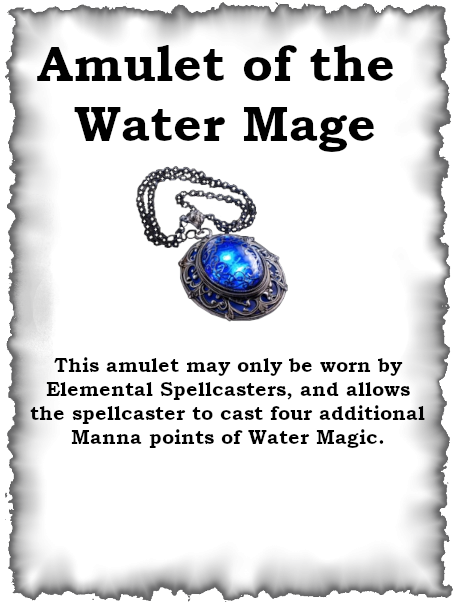 Amulet of the Water Mage