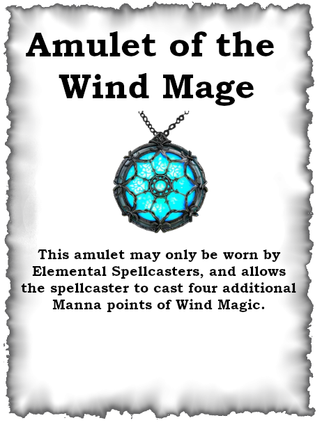 Amulet of the Wind Mage