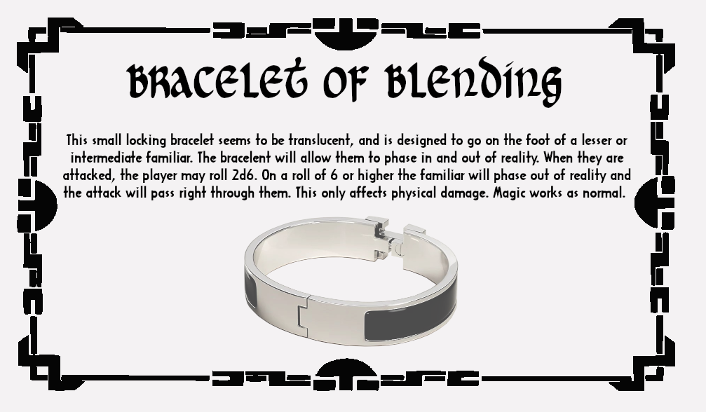 Bracelet of Blending