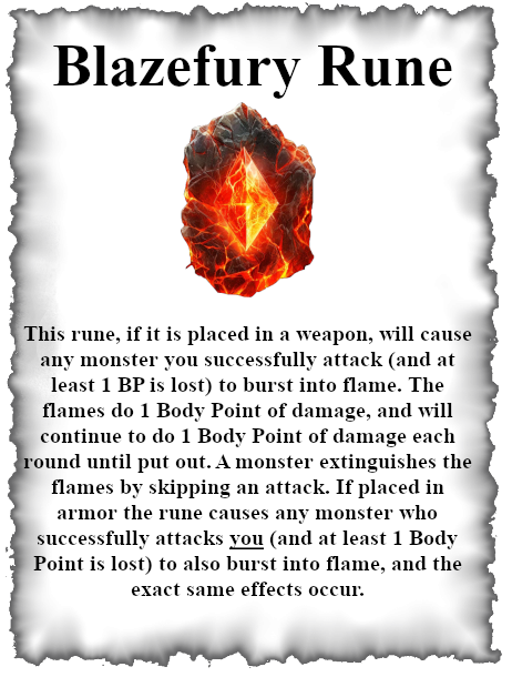Blazefury Rune