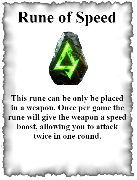 Rune of Speed