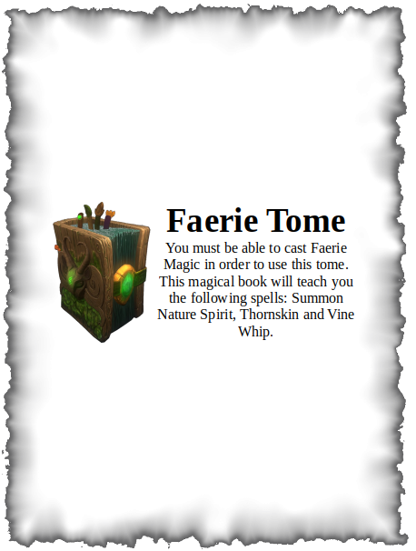 Faerie Tome