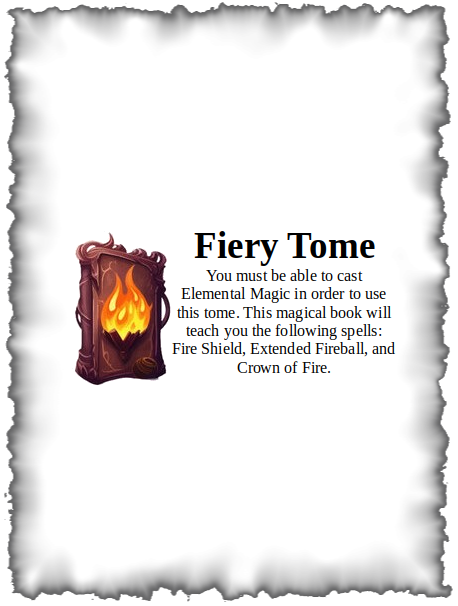 Fiery Tome