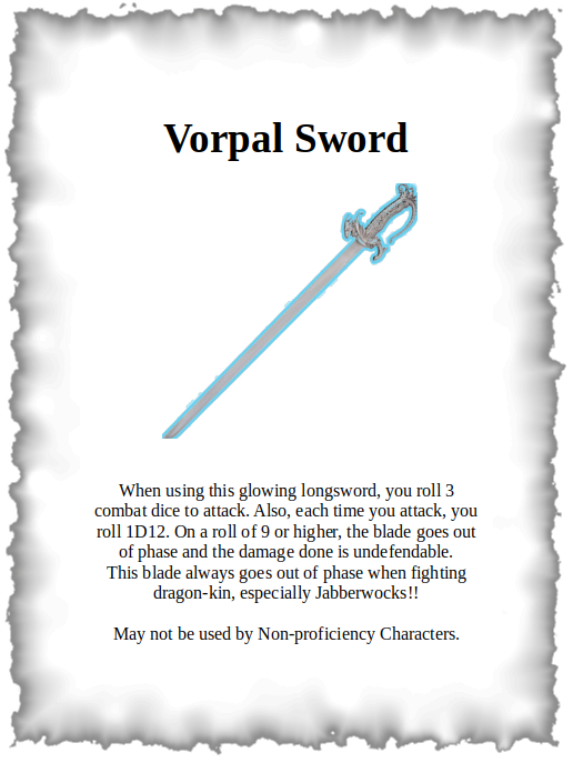 Vorpal Sword