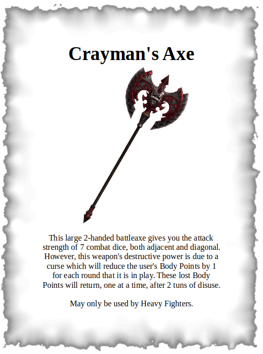 Crayman's Axe