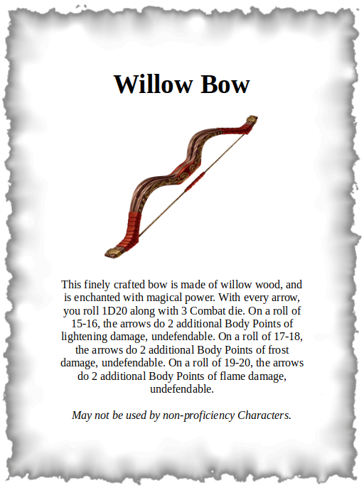 Willow Bow